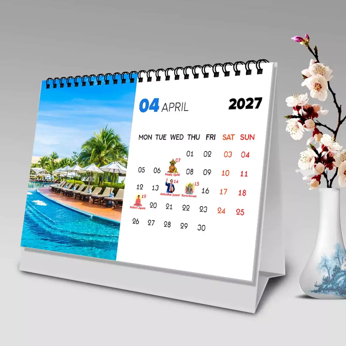 Fully Customized Table Calendars