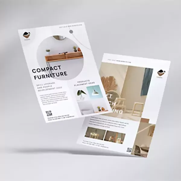 Half Letter Size Flyer (5.5x8.5 inch)