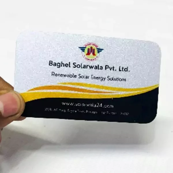 PVC Silver Glossy Fusing Cards