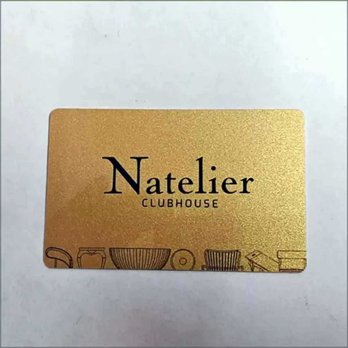 PVC Glold Glossy Fusing Cards