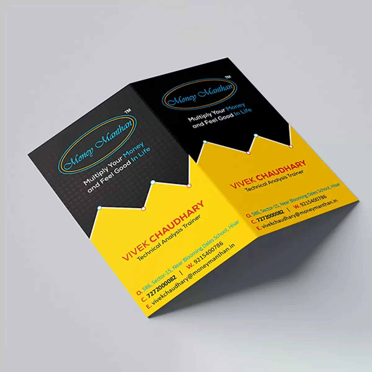 Folded Visiting Cards