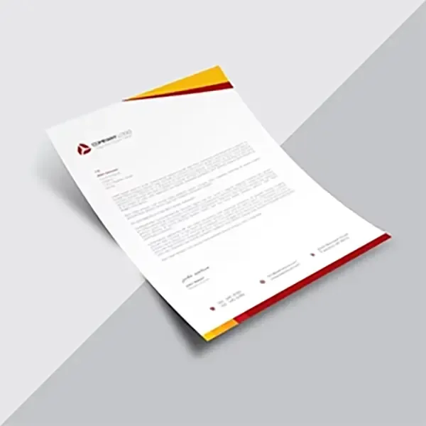 70 GSM Maplitho Paper Letterhead