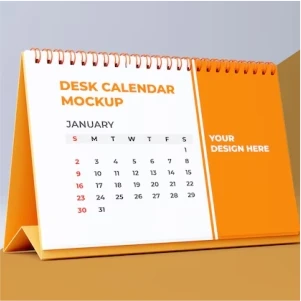 Exclusive Table Calendar 6x9 inch (13 Leaf)