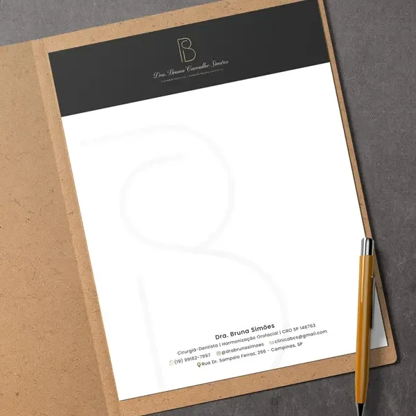 90 GSM Sunshine Paper Letterhead