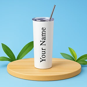 Straw Tumblers Bottle
