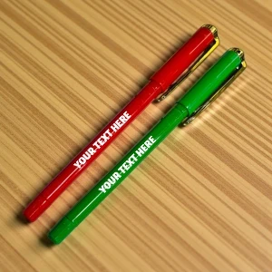 Customized Corporate Plastic Pens Printing in India | RENKPP25051_53